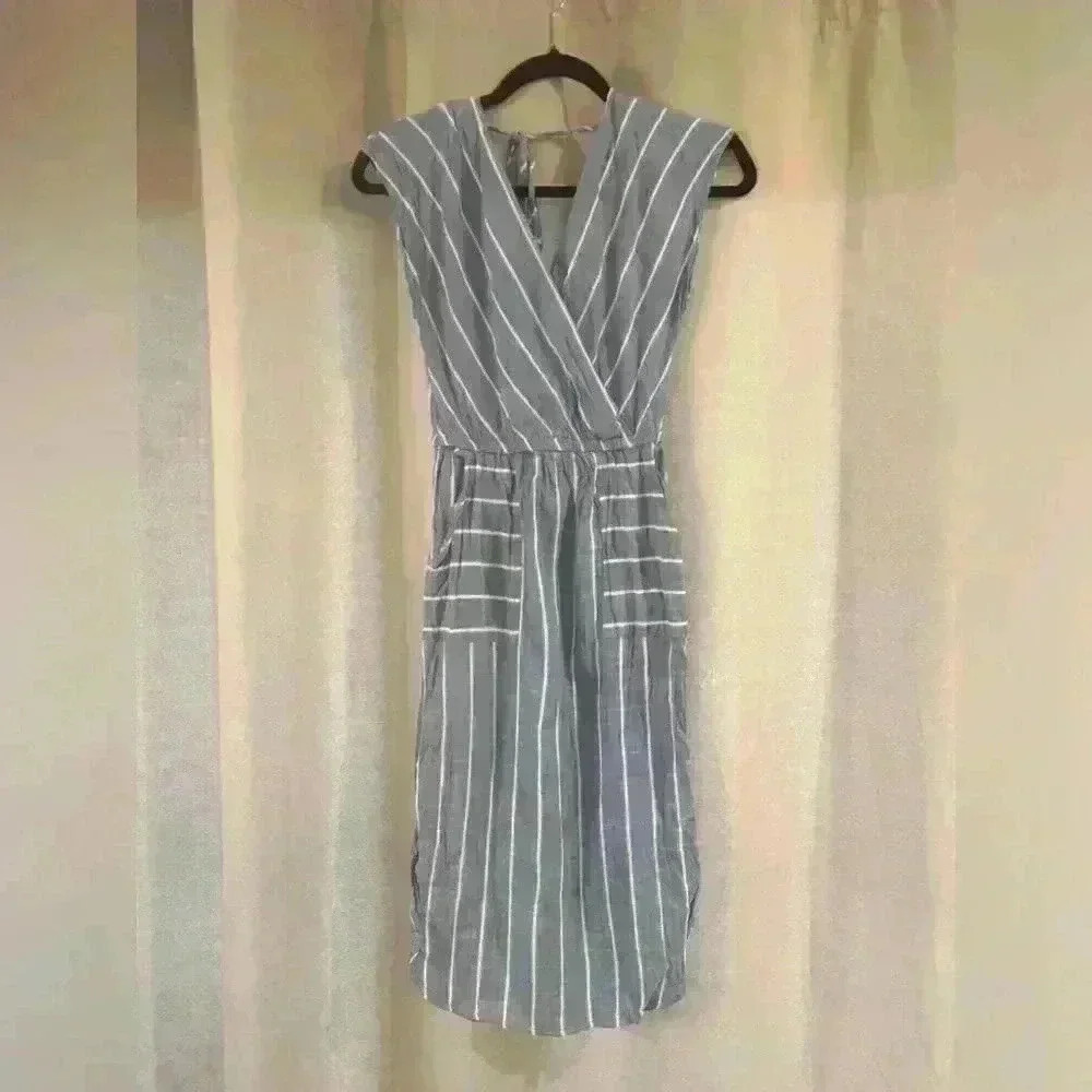Women’s Blue Striped Target Dress